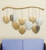 Iron Betel Leaf Multicolour Floral Wall Art