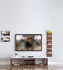 Betty TV Unit in Walnut White Finish for TVs up to 60"