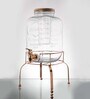 Beverage 5 Ltrs Glass Tap Water Dispenser with Stand