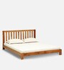 Bexley Solid Wood King Size Bed In Natural Finish