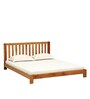Bexley Solid Wood King Size Bed In Natural Finish