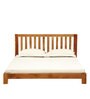 Bexley Solid Wood King Size Bed In Natural Finish