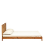 Bexley Solid Wood King Size Bed In Natural Finish
