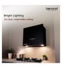 Beyond Appliances Cube Pro Plug N Play Ductless Kitchen Chimney 1400 CMH Auto Clean Black
