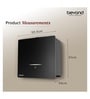Beyond Appliances Cube Pro Plug N Play Ductless Kitchen Chimney 1400 CMH Auto Clean Black