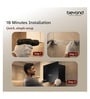 Beyond Appliances Cube Pro Plug N Play Ductless Kitchen Chimney 1400 CMH Auto Clean Black