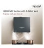 Beyond Appliances Cube Pro Plug N Play Ductless Kitchen Chimney 1400 CMH Auto Clean Grey