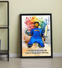 Beyond Failure and Success of Batsman in Cricket Framed Art Print for Home Decor