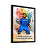 Beyond Failure and Success of Batsman in Cricket Framed Art Print for Home Decor