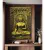 Bhumisparsha Mudra Buddha 3D Relief Mural