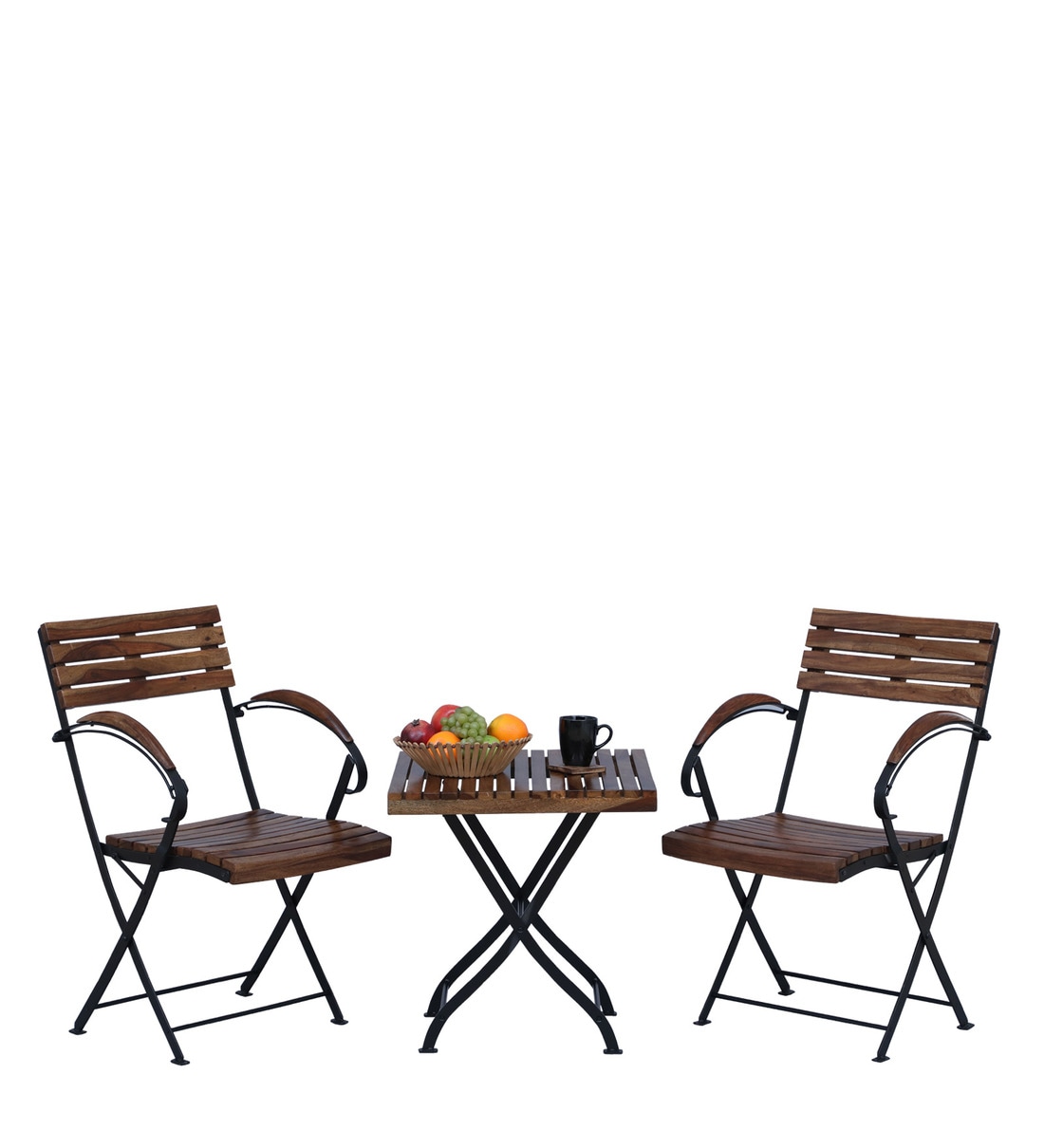 Buy Avatari Solid Wood Outdoor Table Set with 2 Chairs in Provincial