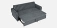 Bianca 3 Seater Fabric Sofa Cum in Steel Grey Colour
