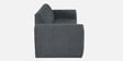 Bianca 3 Seater Fabric Sofa Cum in Steel Grey Colour