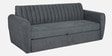 Bianca 3 Seater Fabric Sofa Cum in Steel Grey Colour