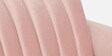 Bianca Velvet Pull-Out Sofa Cum Bed in Baby Pink Colour