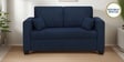 Bingo Fabric 2 Seater Sofa In Cool Cobalt Colour