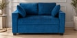 Bingo Fabric 2 Seater Sofa In Cool Cobalt Colour