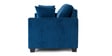 Bingo Fabric 2 Seater Sofa In Cool Cobalt Colour