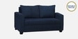 Bingo Fabric 2 Seater Sofa In Cool Cobalt Colour