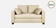 Bingo Fabric 2 Seater Sofa In Creamy Cashmere Colour
