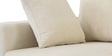 Bingo Fabric 2 Seater Sofa In Creamy Cashmere Colour