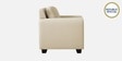 Bingo Fabric 2 Seater Sofa In Creamy Cashmere Colour
