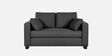 Bingo Fabric 2 Seater Sofa In Grey Colour
