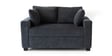 Bingo Fabric 2 Seater Sofa In Grey Colour