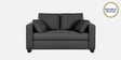 Bingo Fabric 2 Seater Sofa In Grey Colour