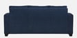 Bingo Fabric 3 Seater Sofa In Cool Cobalt Colour