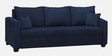 Bingo Fabric 3 Seater Sofa In Cool Cobalt Colour