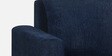 Bingo Fabric 3 Seater Sofa In Cool Cobalt Colour