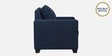 Bingo Fabric 3 Seater Sofa In Cool Cobalt Colour