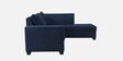 Bingo Fabric LHS Sectional Sofa (2+ Lounger) In Cool Cobalt Colour Bingo Fabric LHS Sectional Sofa (2+ Lounger) In Cool Cobalt Colour