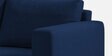 Bingo Fabric LHS Sectional Sofa (2+ Lounger) In Cool Cobalt Colour Bingo Fabric LHS Sectional Sofa (2+ Lounger) In Cool Cobalt Colour