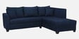 Bingo Fabric LHS Sectional Sofa (2+ Lounger) In Cool Cobalt Colour Bingo Fabric LHS Sectional Sofa (2+ Lounger) In Cool Cobalt Colour