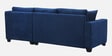 Bingo Fabric LHS Sectional Sofa (2+ Lounger) In Cool Cobalt Colour