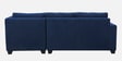 Bingo Fabric LHS Sectional Sofa (2+ Lounger) In Cool Cobalt Colour
