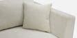 Bingo Fabric LHS Sectional Sofa (2+ Lounger) In Creamy Cashmere Colour