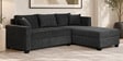 Bingo Fabric LHS Sectional Sofa (2+ Lounger) In Grey Colour Bingo Fabric LHS Sectional Sofa (2+ Lounger) In Grey Colour