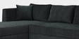 Bingo Fabric LHS Sectional Sofa (2+ Lounger) In Grey Colour Bingo Fabric LHS Sectional Sofa (2+ Lounger) In Grey Colour