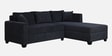 Bingo Fabric LHS Sectional Sofa (2+ Lounger) In Grey Colour Bingo Fabric LHS Sectional Sofa (2+ Lounger) In Grey Colour