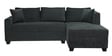 Bingo Fabric LHS Sectional Sofa (2+ Lounger) In Grey Colour Bingo Fabric LHS Sectional Sofa (2+ Lounger) In Grey Colour