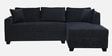 Bingo Fabric LHS Sectional Sofa (2+ Lounger) In Grey Colour Bingo Fabric LHS Sectional Sofa (2+ Lounger) In Grey Colour