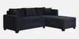 Bingo Fabric LHS Sectional Sofa (2+ Lounger) In Grey Colour