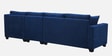 Bingo Fabric LHS Sectional Sofa (3+ Lounger) In Cool Cobalt Colour Bingo Fabric LHS Sectional Sofa (3+ Lounger) In Cool Cobalt Colour