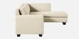 Bingo Fabric LHS Sectional Sofa (3+ Lounger) In Creamy Cashmere Colour