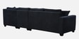 Bingo Fabric LHS Sectional Sofa (3+ Lounger) In Grey Colour Bingo Fabric LHS Sectional Sofa (3+ Lounger) In Grey Colour