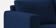 Bingo Fabric RHS Sectional Sofa ( 2+ Lounger ) In Cool Cobalt Colour