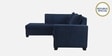 Bingo Fabric RHS Sectional Sofa ( 2+ Lounger ) In Cool Cobalt Colour